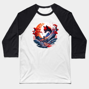 Kitsune Baseball T-Shirt